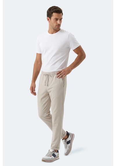 Slazenger Espıno Erkek Cepli Gri Eşofman Altı