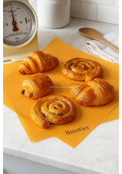 Busstier Fırınlanabilir Kendinden Yağlı Pişirme Kağıdı 30x40 Cm Tek Kullanımlık Pratik Fırın Kağıdı 5 Diğer