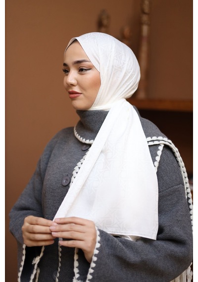 Silk Home Deluxe Şal 40003-01 Beyaz