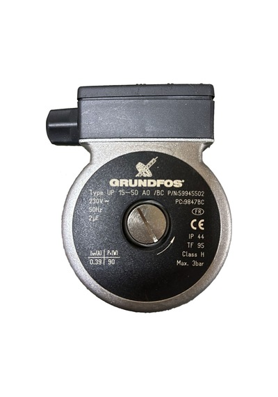 Grundfos Pompa Kombi 15-60 Baymak ,eca, Demirdöküm Uyumlu Gri