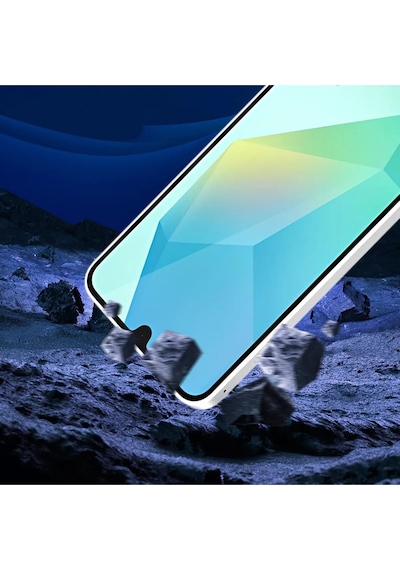 Logis Samsung Galaxy Uyumlu A56 Tam Kaplayan 5d Antistatik Ekran Koruyucu Cam