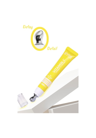 Wemara Vitamin C & Brightening Sarı Masaj Başlıklı Göz Kremi 18 Ml