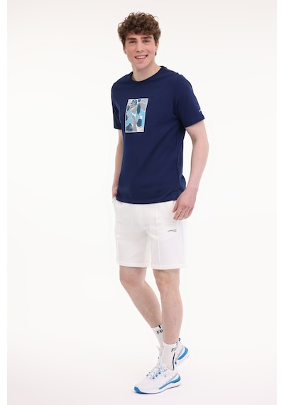 Lumberjack Ml Chen 11hl1004 5fx İndigo Erkek Kısa Kol T-shirt 000000000102012707 Mavi