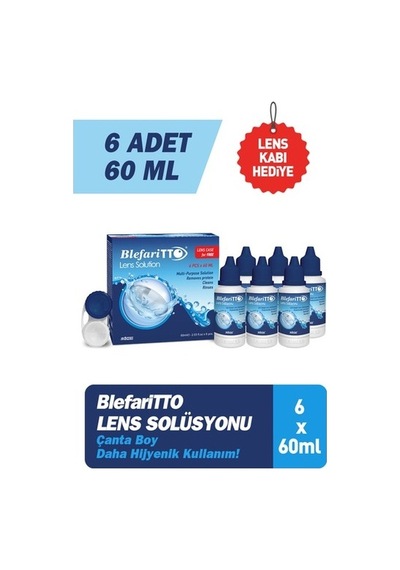 Tto Blefaritto Lens Solüsyonu 6x60ml