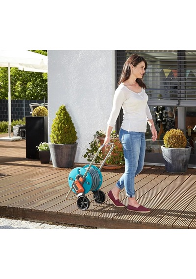 Mey İthalat Gardena 18502-20 Hortum Arabası Cleverroll S Set