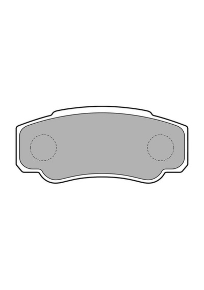 DELPHI LP1790 Fren Balatası Arka Ducato 94-02 / Boxer 94-02 / Jumper 94-02 19.00Mm