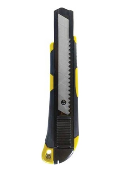 18 Mm Profesyonel Maket Bıçağı Geniş Uç Komple Metal Kod:234
