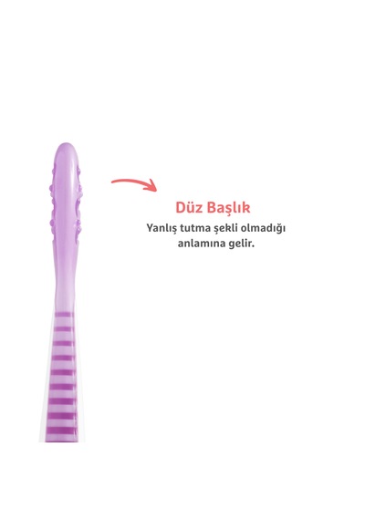 Munchkin Gentle Dip İlk Bebek Kaşığı 3'lü Set 4 Ay+ Aşamalı Beslenme Bpa İçermez Unisex Pembe-mor Mor - Pembe