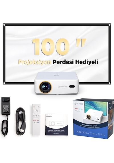 Vankyo Leisure L570b Smarttv 4k Destekli Projeksiyon Cihazı