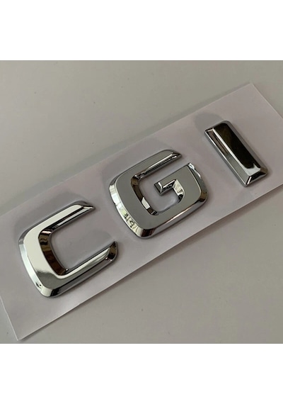 Benz Cgı Krom Bagaj Yazısı Düz Tip 3m 3d Abs Mercedes 201