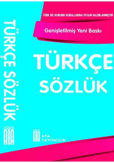 Ata Yayıncılık Türkçe Sözlük (Karton Kapak)