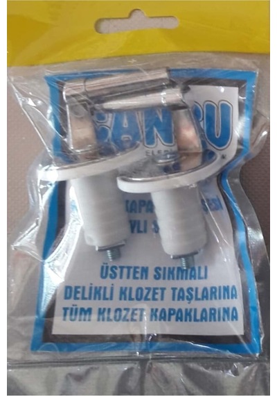 Klozet Kapak Vidası - Metal Üstten Sıkma - İyisi 0 Diğer