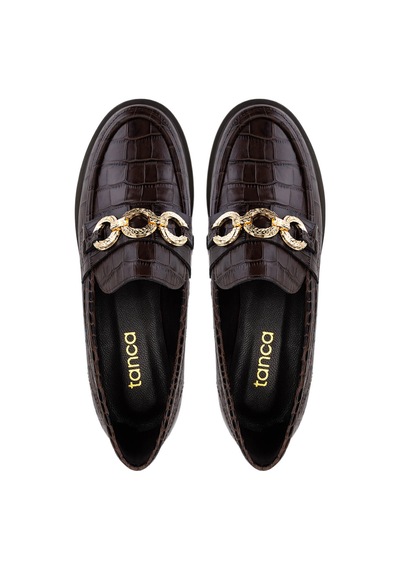 Tamer Tanca Kadın Hakiki Deri Kahverengi Kroko Loafer Ayakkabı 294 10832 Bn Ayk Sk25-26 Kahve Kroko Kahve Tamer Tanca Kadın Hakiki Deri Kahverengi Kroko Loafer Ayakkabı 294 10832 Bn Ayk Sk25-26 Kahve Kroko Kahve