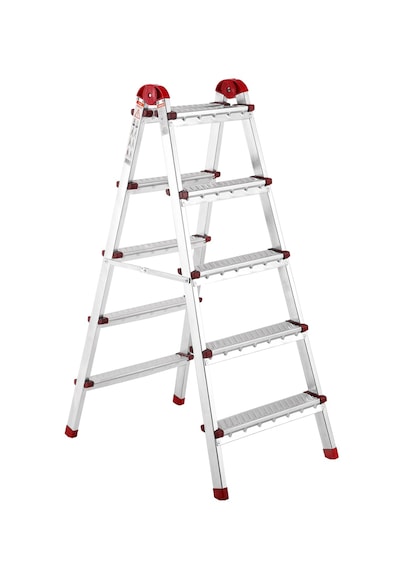 Çift Çıkışlı Katlanabilir Ev Tipi Merdiven 2+2