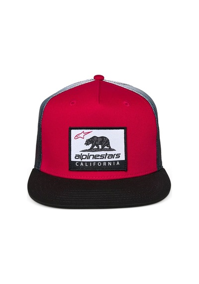 Alpinestars Cali Gradient Trucker Şapka Kırmızı Siyah Kırmızı - Siyah