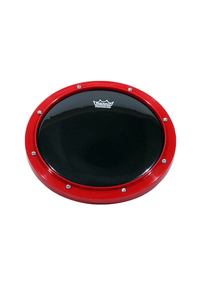 Remo Rt-0010-58 Practice Pad Ambassador Ebony 10" Kırmızı Sert Yüzeyli Büyük Boy Ped