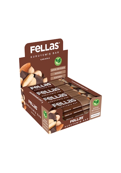 Kakaolu Kuruyemiş Bar (30 g) x 12 Adet