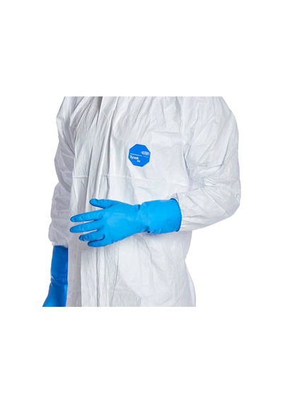Dupont Tyvek 500 Xpert Başlıklı Kimyasal Koruyucu Tulum - L
