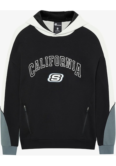 Skechers S242090-001 M Lw Fleece Regular Hoodie Erkek Sweatshirt renkli Çok Renkli Skechers S242090-001 M Lw Fleece Regular Hoodie Erkek Sweatshirt renkli Çok Renkli