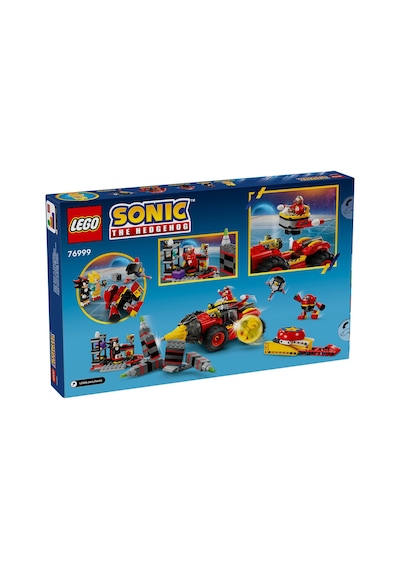 LEGO® Sonic the Hedgehog™ Super Sonic, Egg Drillster’a Karşı 76999 – 8 Yaş ve Üzeri Çocuklar İçin Yaratıcı Oyuncak Yapım Seti (590 Parça)