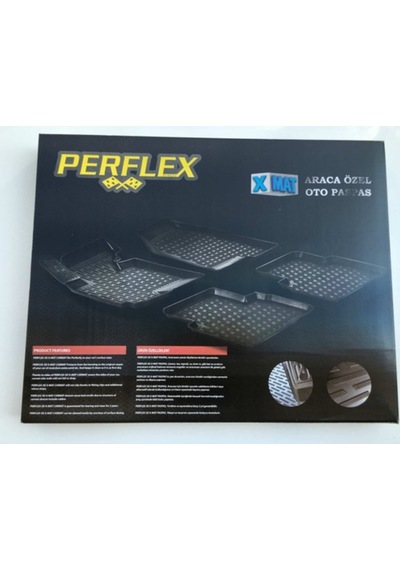 Perflex Hyundai I30 Paspas 3D Havuzlu Siyah