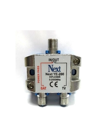 Next Ye-200 Diplexer Uydu-Tv Yayın Birleştirici/ Ayırıcı