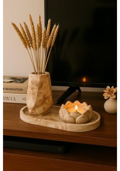 3 Lü Dekor Set Modern Şık Tasarım Diğer