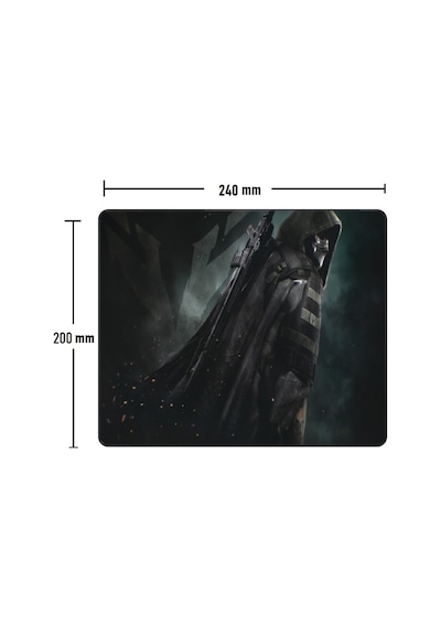 Concord Mp-243 Desenli Kaymaz Taban Mouse Pad 20-24-0.2Cm