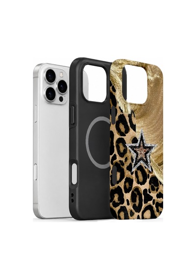 Velvoria Valestra Altın Leopar Yıldız Apple Apple iPhone Uyumlu 16 Pro Max Magsafe Koruma Kılıfı Valestra Magline - Altın Leopar Yıldız Velvoria Valestra Altın Leopar Yıldız Apple Apple iPhone Uyumlu 16 Pro Max Magsafe Koruma Kılıfı Valestra Magline - Altın Leopar Yıldız