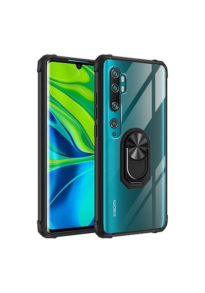 Xiaomi Mi Note 10 Lite Kilif Seffaf Sararmaz Yüzüklü Mola Kapak 406652978