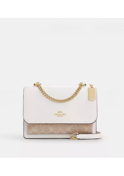 Coach Klare Crossbody Bag Kadın Omuz Çantası Krem