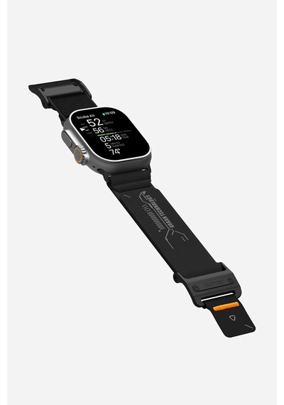 Watch Ultra 1-2 Ve Series 10/9/8/7/6 Uyumlu Mag Buckle Mıknatıslı Slim Kordon A11 Siyah