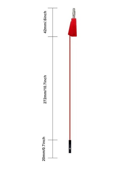 P1530 Dişi Jumper Kablo - 4mm Banana Dönüştürücü Kablo - 10 Adet