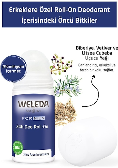Weleda Men Roll-On Deodorant 50 ML