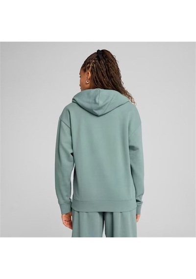 Puma Scrıpt Comfort Hoodie Kadın Yeşil Spor Sweatshirt - 684983 30 Yeşil