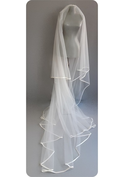 Suzanna Moda 2mt 50cm Boy Uzun Dış Çekim Hayal Tül Gelin Duvağı