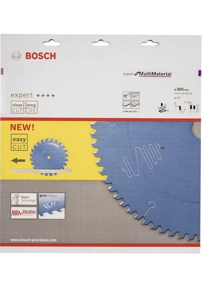 Bosch Expert For MultiMaterial 305 x 30 MM 96 D Daire Testere Bıçağı - 2608642529