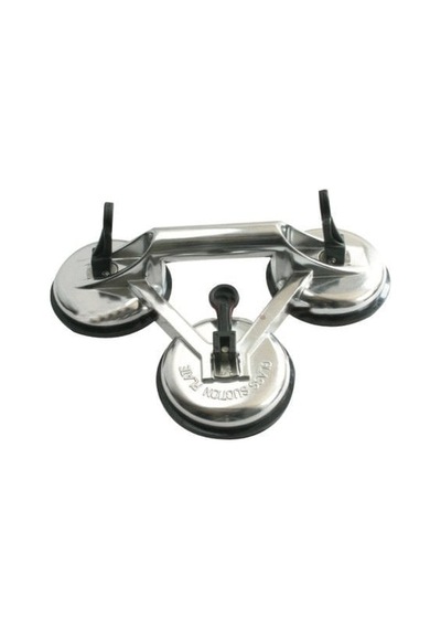Eltu 60313 Cam Vantuzu Üçlü Alüminyum 115mm