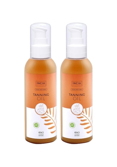 %100 Doğal Bronzlaştırıcı Yağ Organik Avokado Yağı Yoğun Bronzlaştırıcı Kakao Havuç Susam 150 Ml 2 Paketi