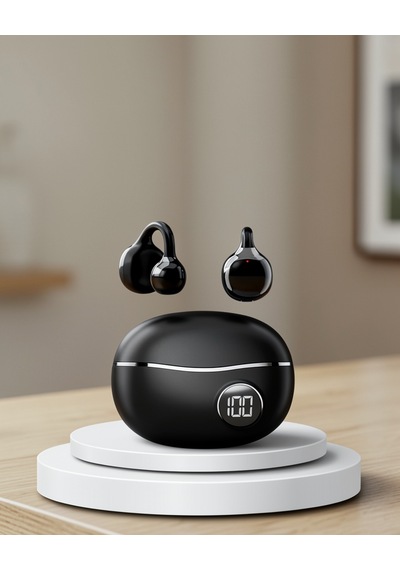 Bluetooth 5.4 Kablosuz Kulaklık Açık Kulak Tasarım Hızlı Şarj Belirtilmemiş