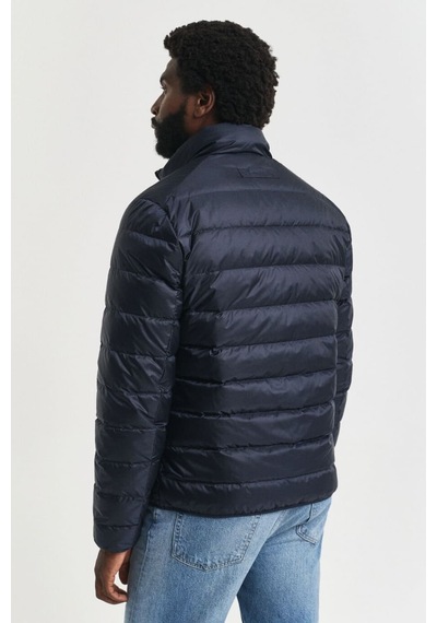 Gant Erkek Regular Fit Dik Yaka Kapitoneli Şişme Mont - Lacivert Evenıng Blue