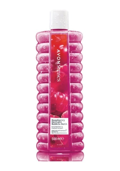 Avon Raspberry Delight Frambuaz Ve Frenk Üzümü Kokulu Banyo Köpüğü 500 ML