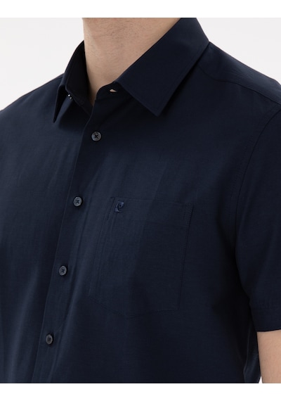 Pierre Cardin Erkek Lacivert Gömlek Kısa Kollu 50307003-vr033 Lacivert