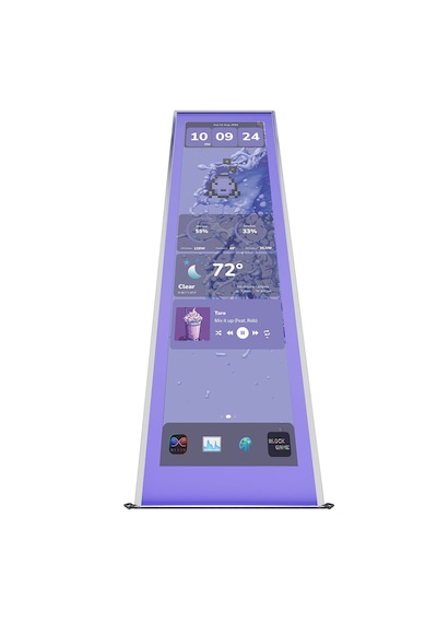 Hyte Y70 14.9 İnç Dokunmatik Infinite Display Lcd Taro Milk Upgrade Kiti Acc-hyte-lk-y7ttı-tm