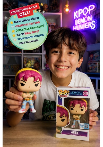 Funko Pop Animasyon: Kpop Demon Hunters - Abby - Koleksiyon Vinil Figür 2433