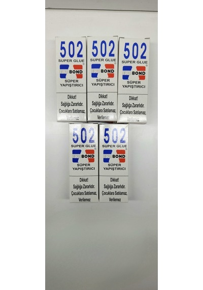 Evobond 502 Japon Yapıştırıcı 20gr 5li Set