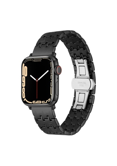 Watch 44mm Uyumlu Krd-82 Metal Zyl Kordon Gümüş