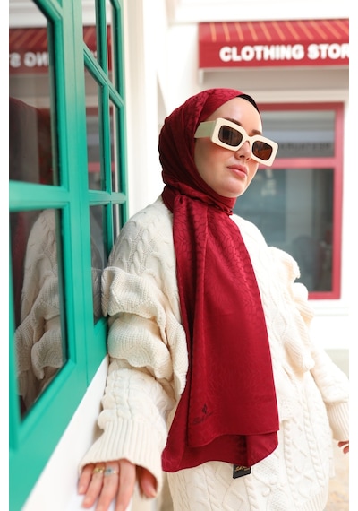 Silk Home Deluxe Şal 40006-20 Bordo