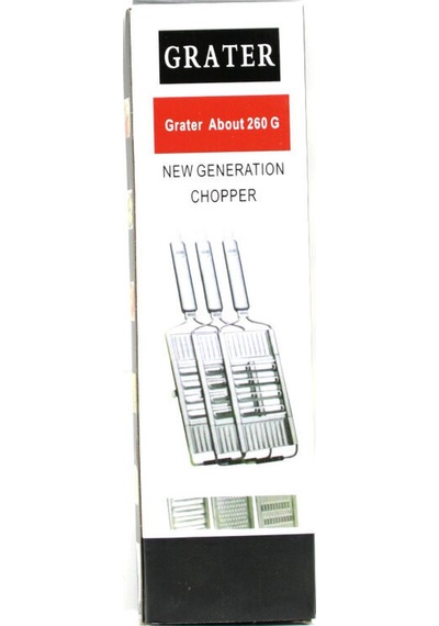Lüx 3in1 Çelik Rende 260gr 5570 Çok Renkli