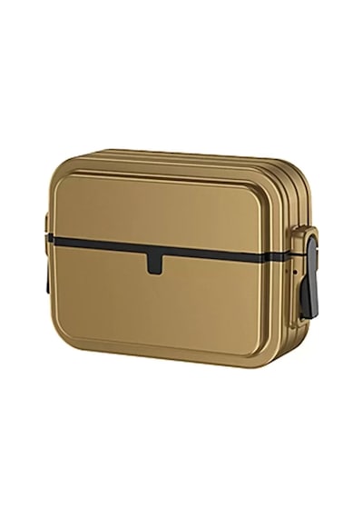 Mepa Newface Apple Uyumlu AirPods 3 3.nesil 404 Kilitli Kılıf - Gold Najmaddin